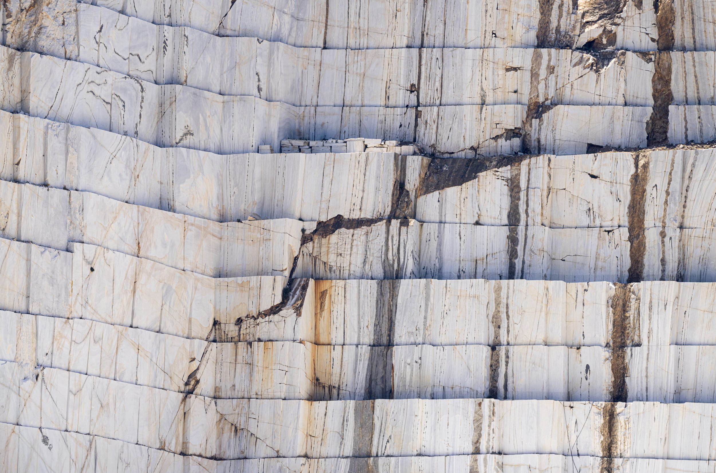 Quarry, high in the mountains of Naxos, renowned for the sparkly luster of its marble - Naxos, Greece