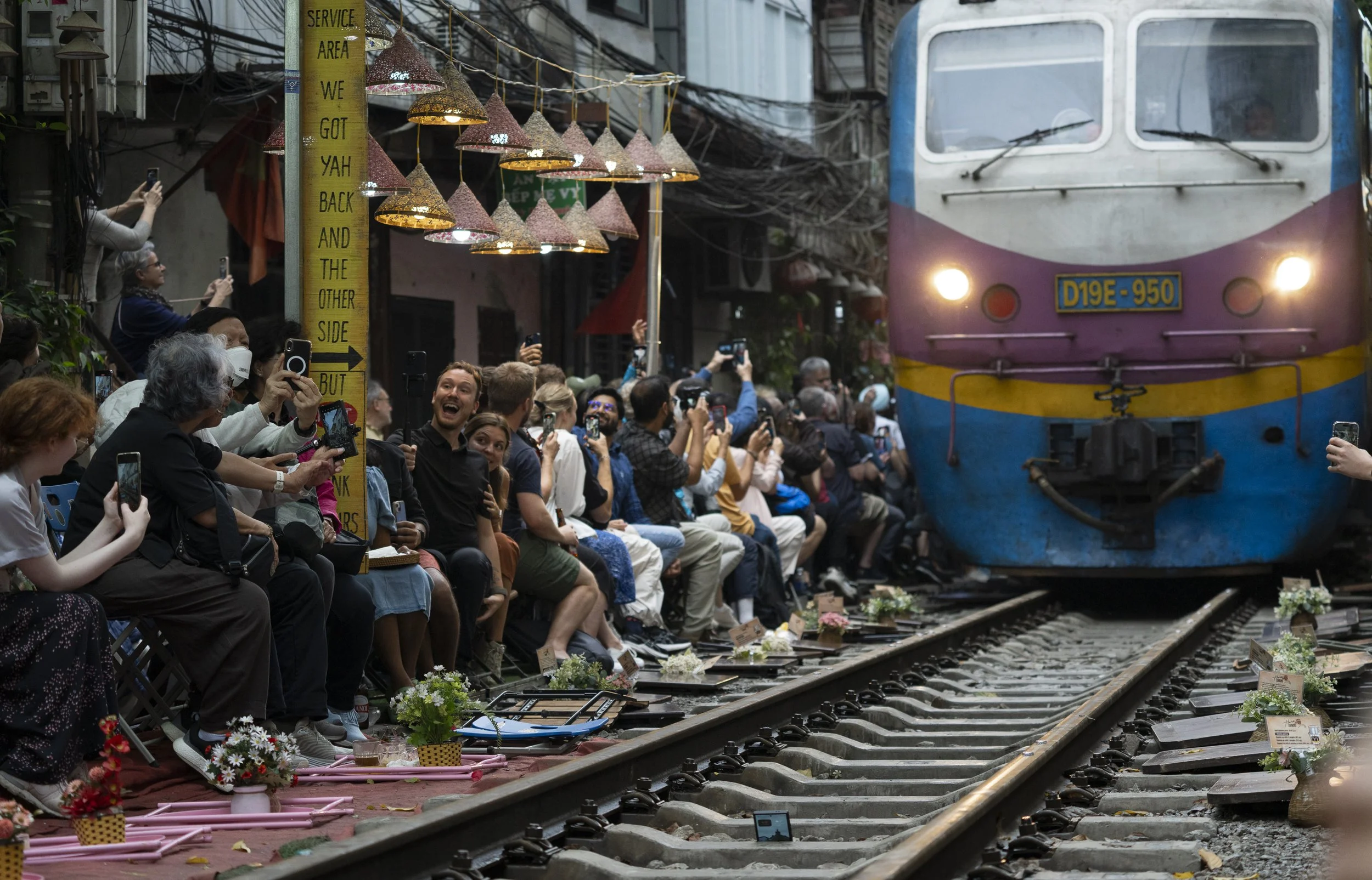 "Train Street" - Hanoi, Vietnam