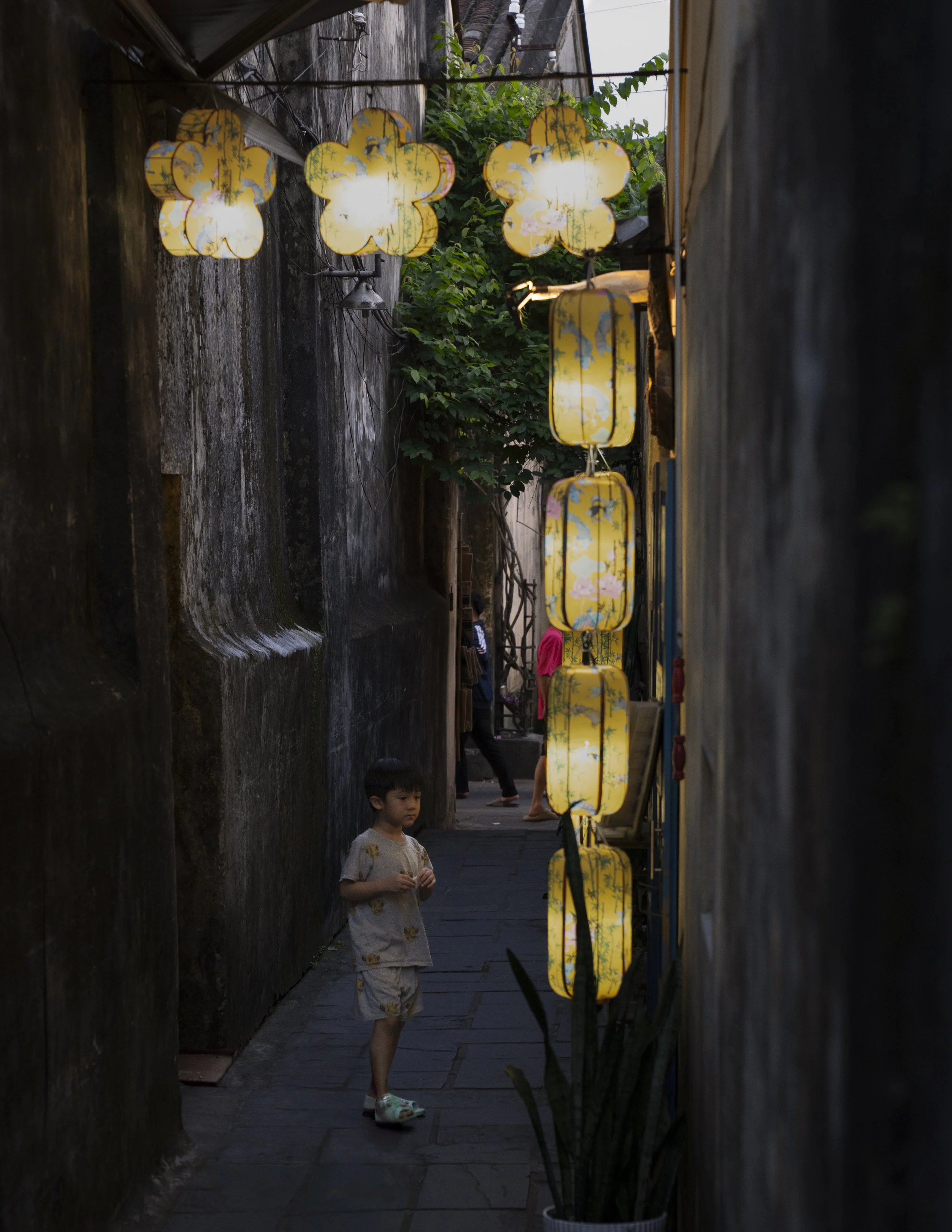 Boy in Alley - Hoi An, Vietnam