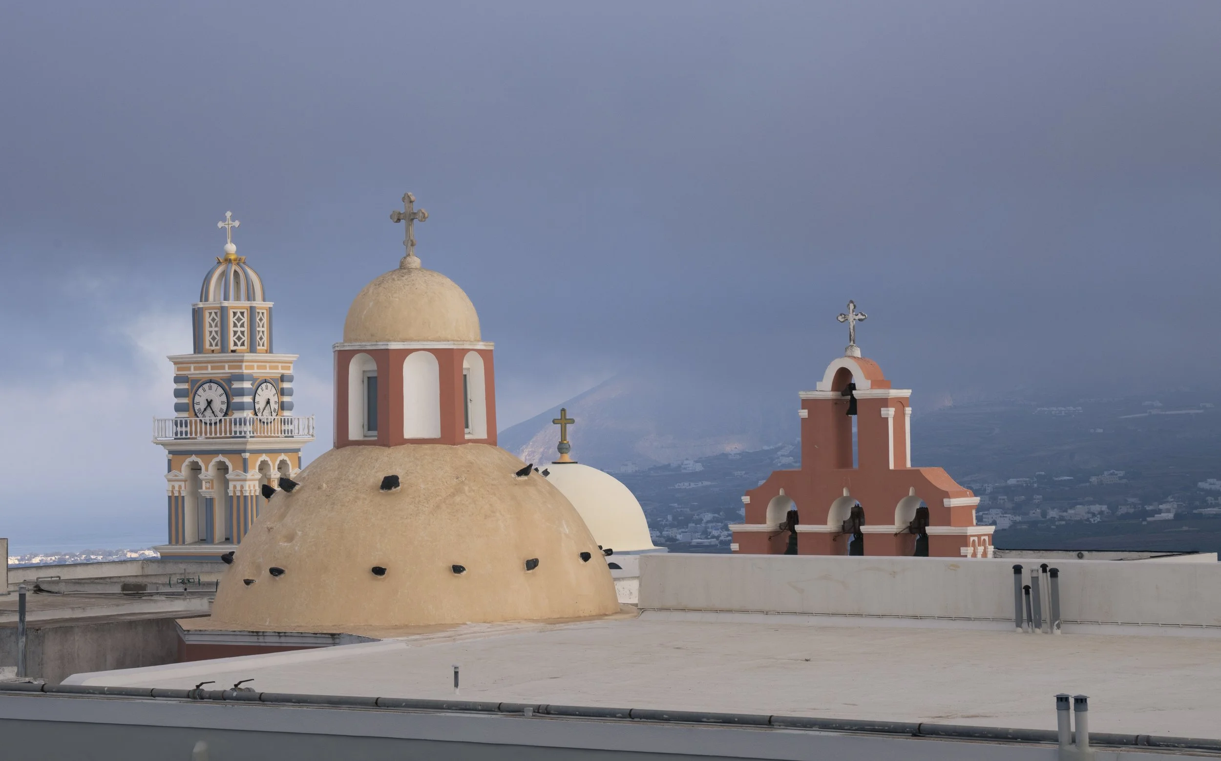 Churches of Santorini, Greece