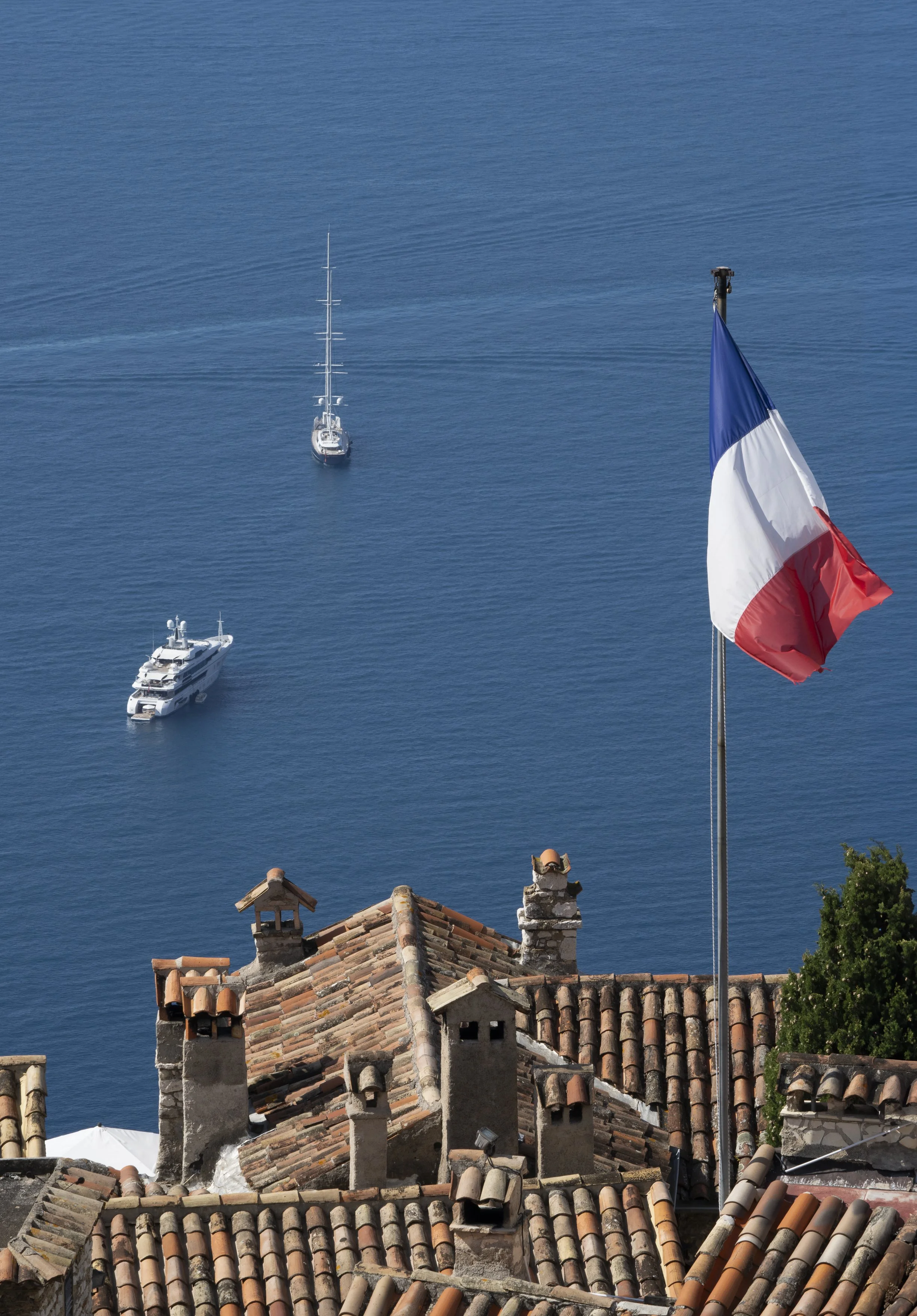 The Mediterranean from Eze, France