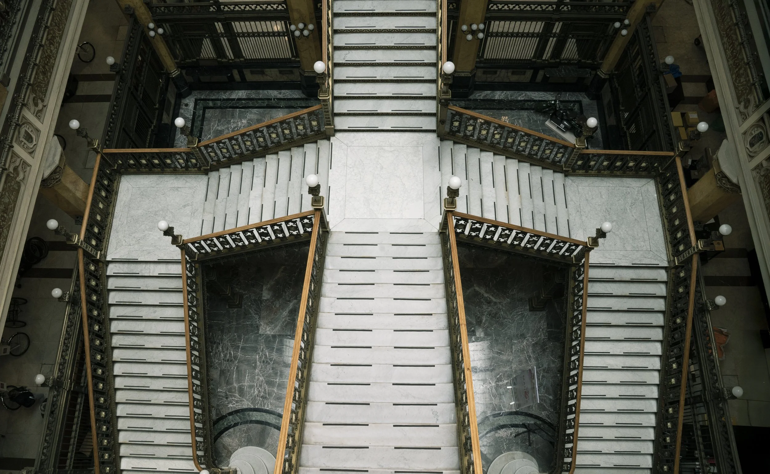 Interior of the Old Post Office - Mexico City, Mexico