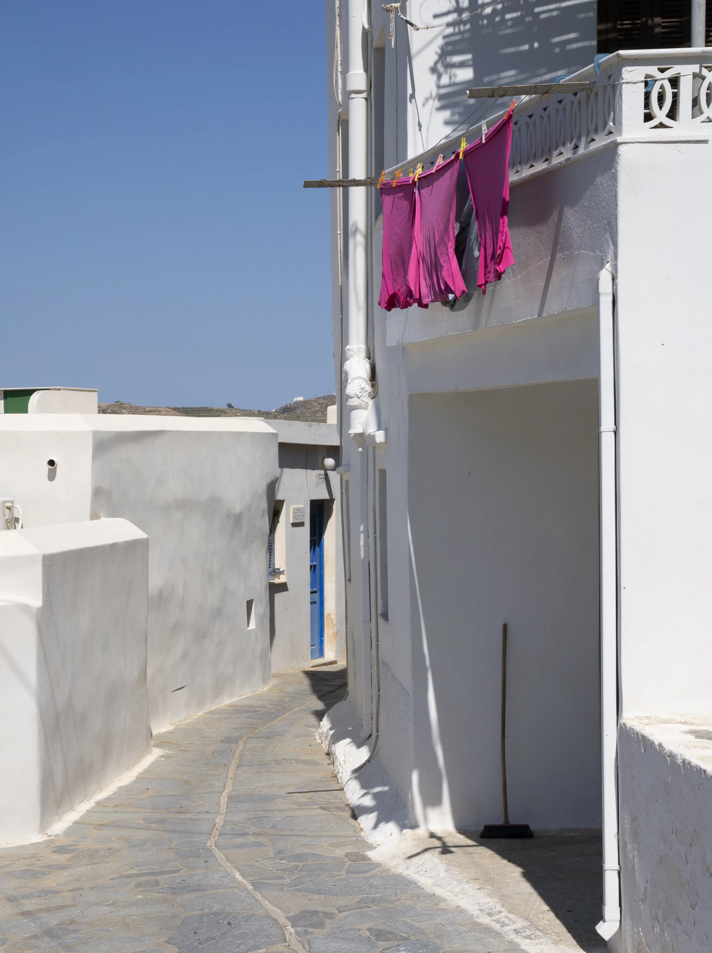 Hillside village - Naxos, Greece
