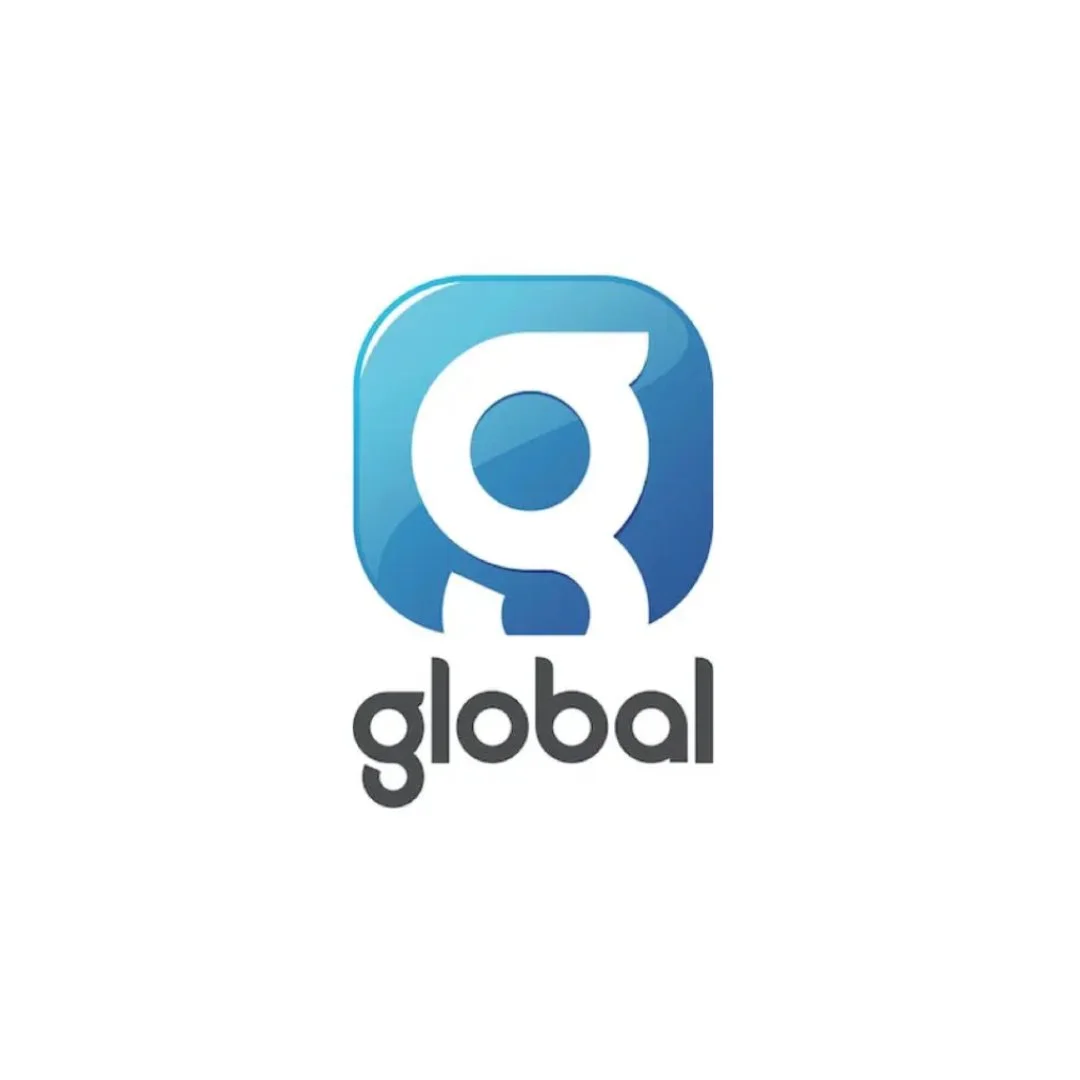 Global logo with stylized lowercase 'g' in blue.