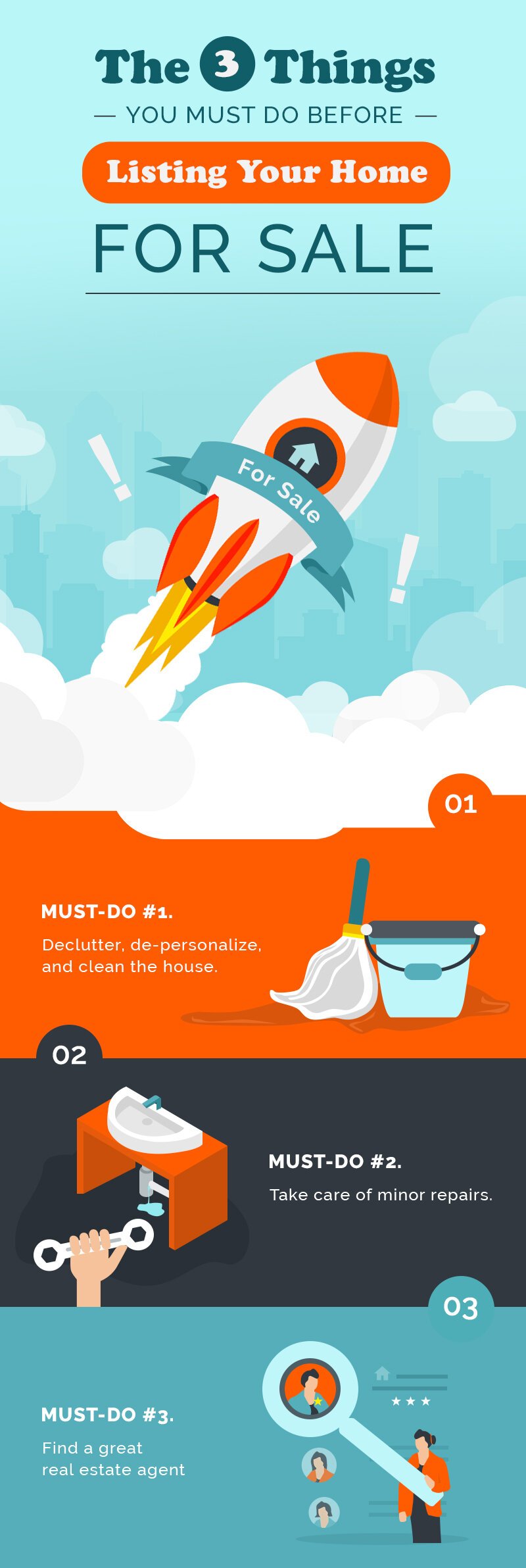 The 3 Things You Must Do Before Listing Your Home For Sale