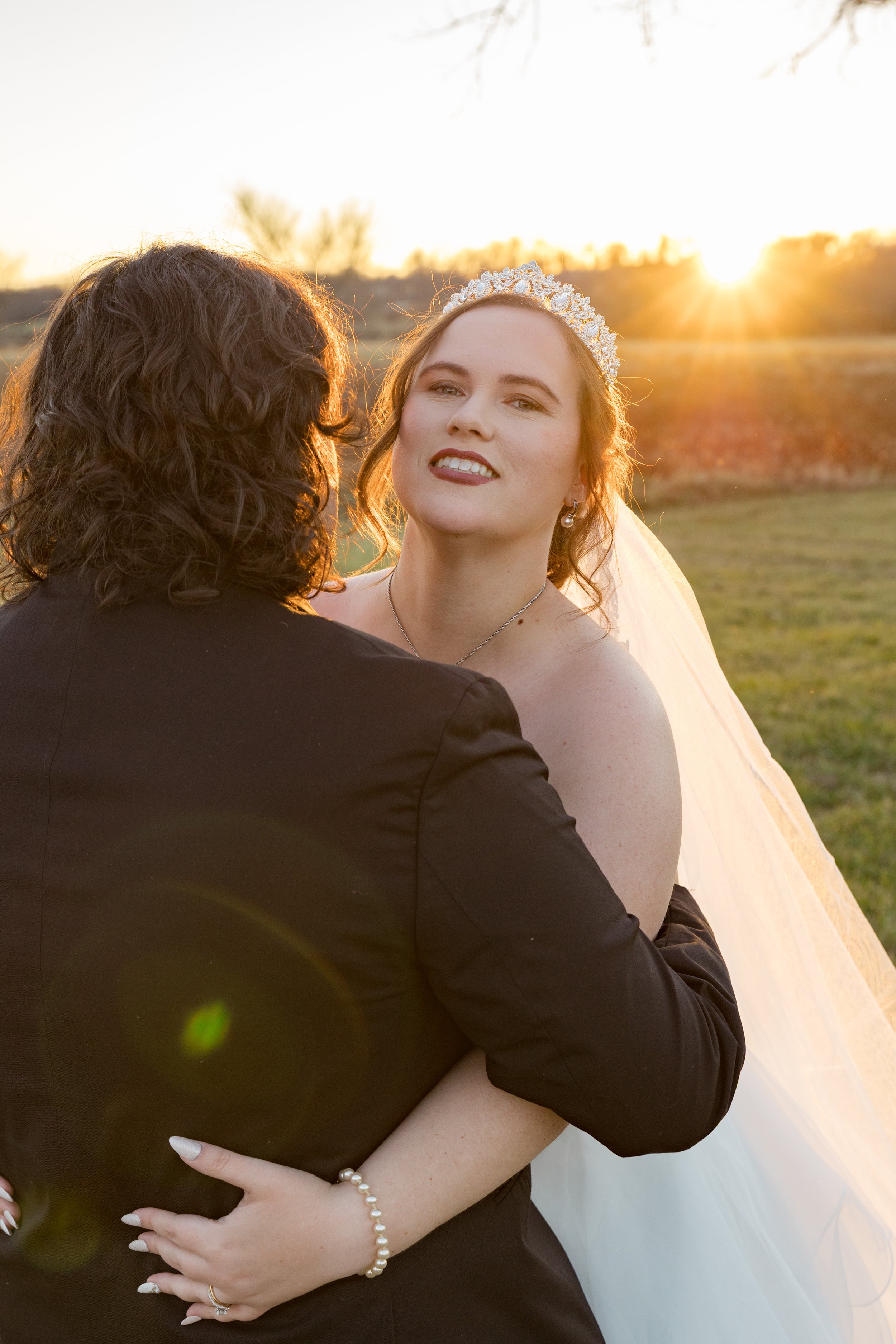 Golden Hour Bride in Arkansas