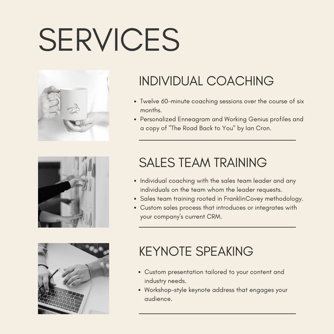 Off to Dallas today, but could be your hometown tomorrow! TRaction Coaching offers professional, one-on-one coaching sessions and sales team trainings to empower development. The process combines self-awareness tools and guided conversations to help 