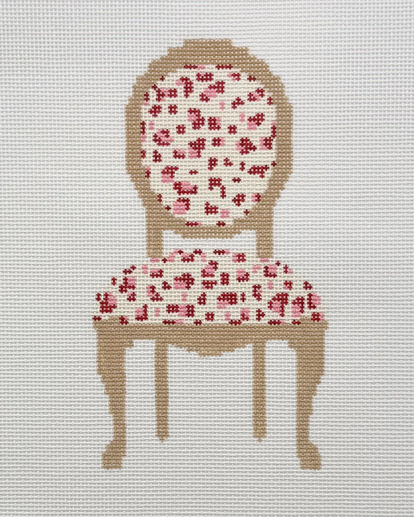 IBD53 Tonga Pink Leopard Chair 6 x 4  18M