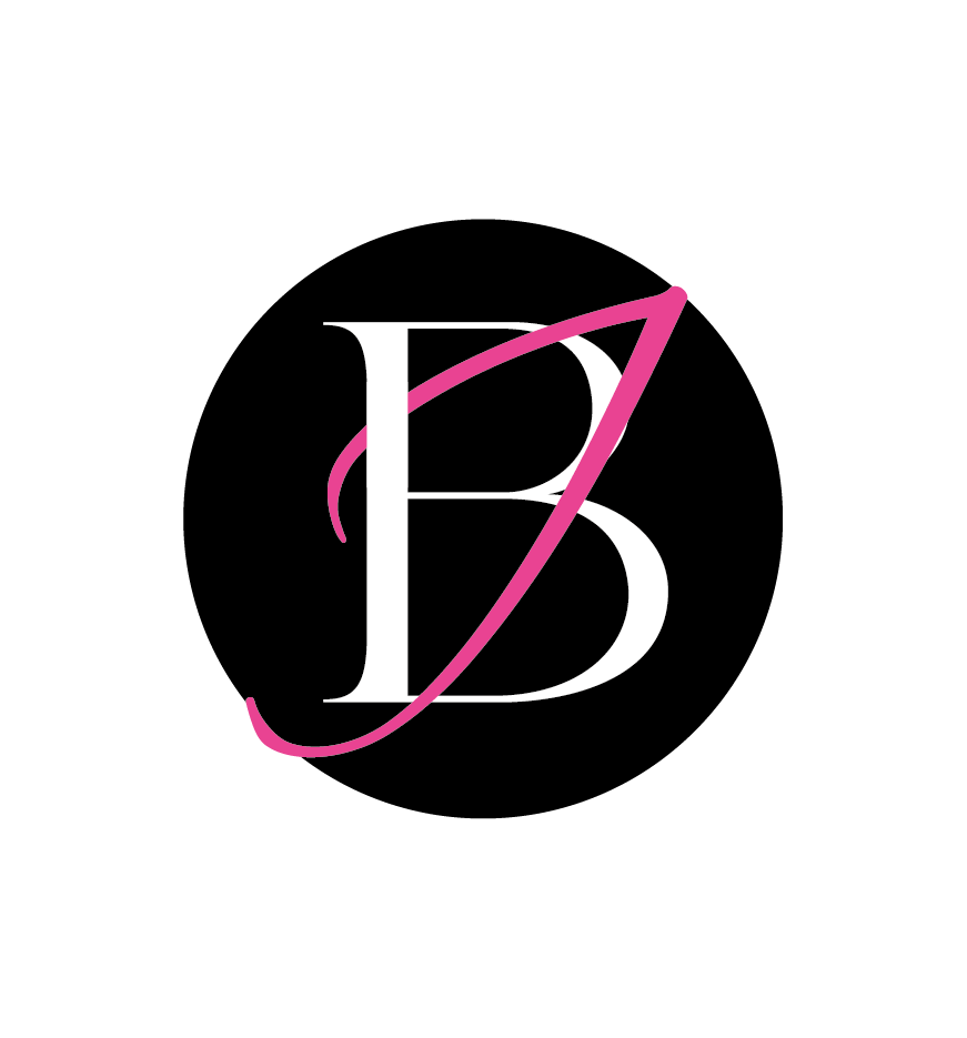 Stylized logo with overlapping white and pink letters I and white letter D on a black background.