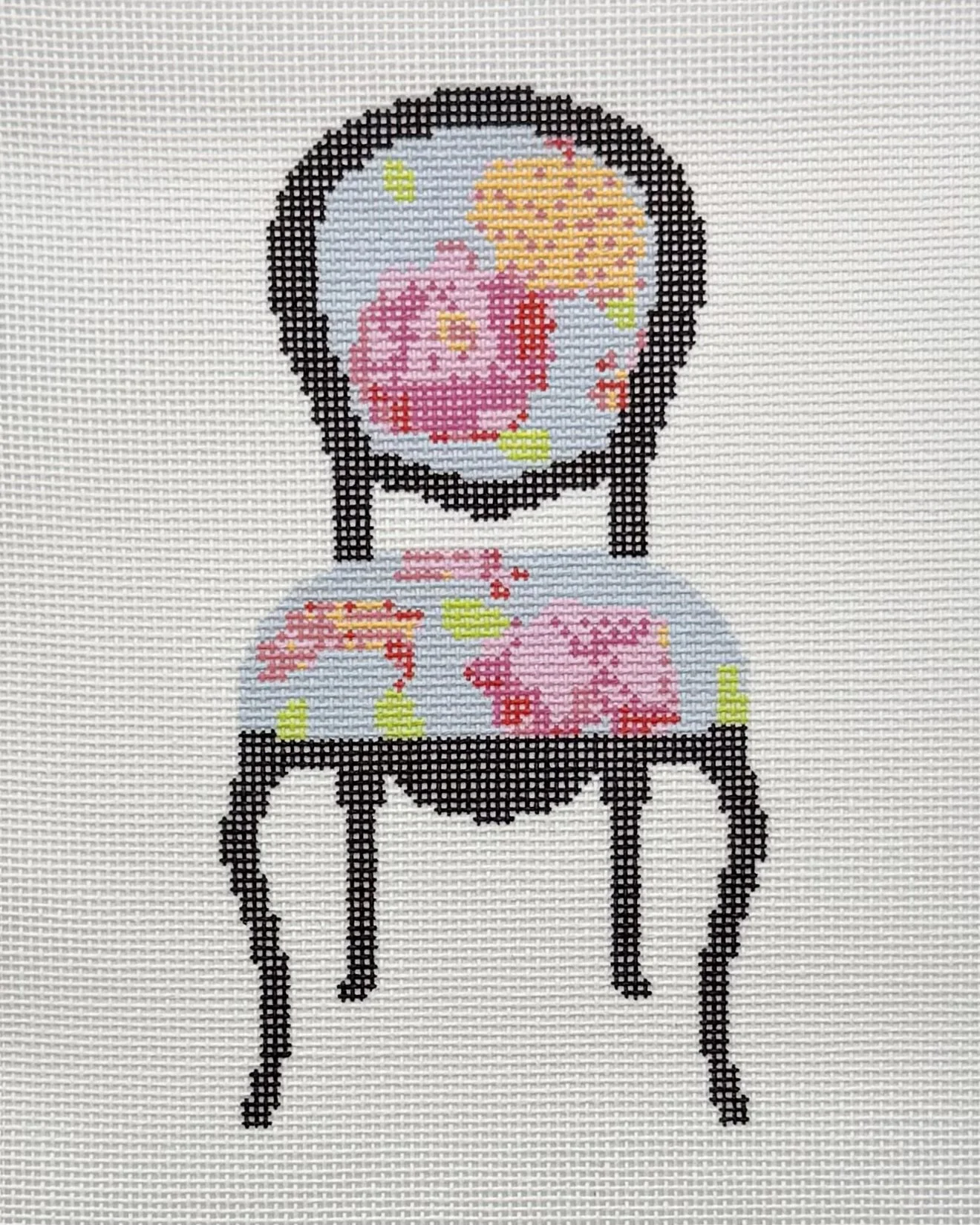 IBD57 Floral Slipper Chair 6 x 4  18M