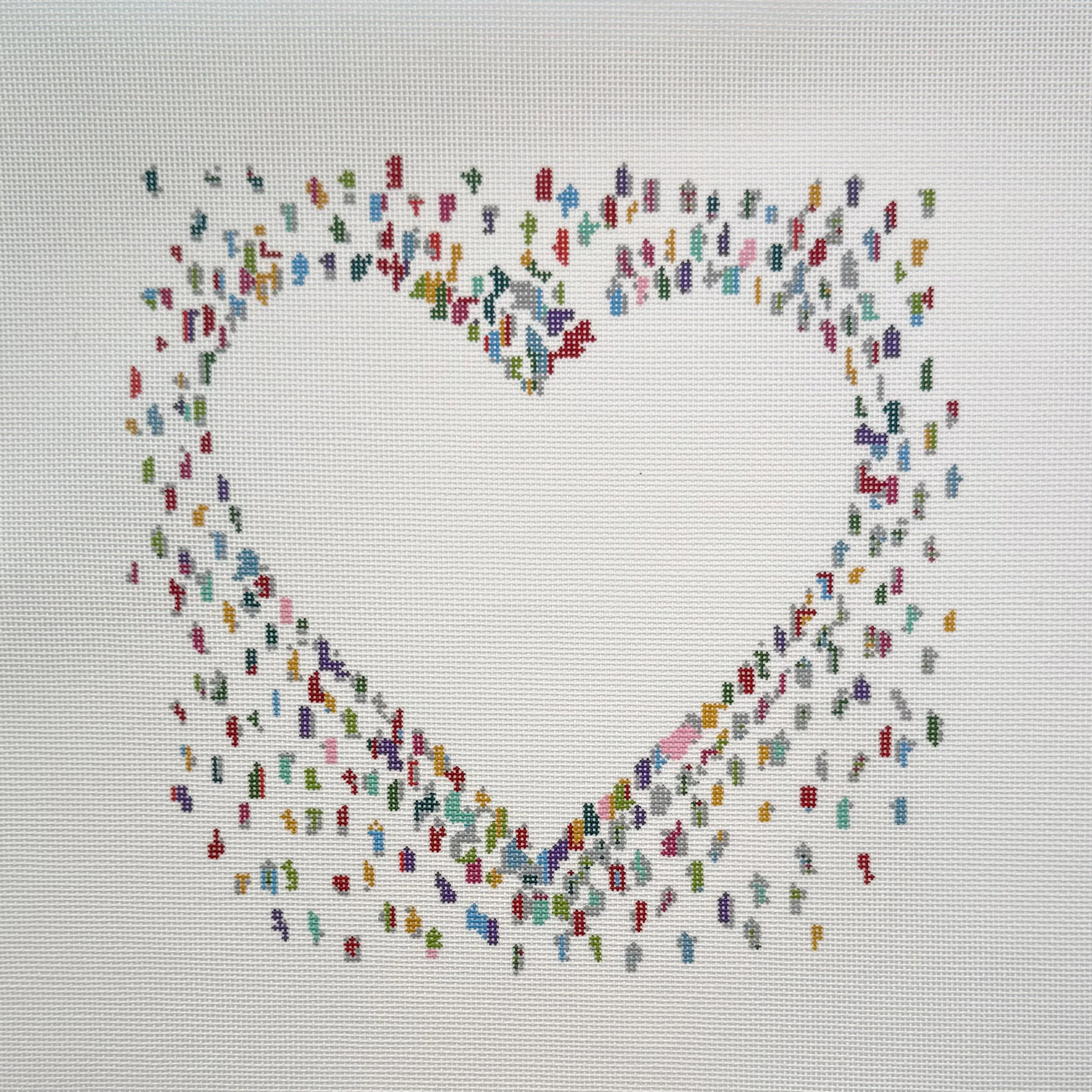 IBD08 Open Heart 9 x 9  18M