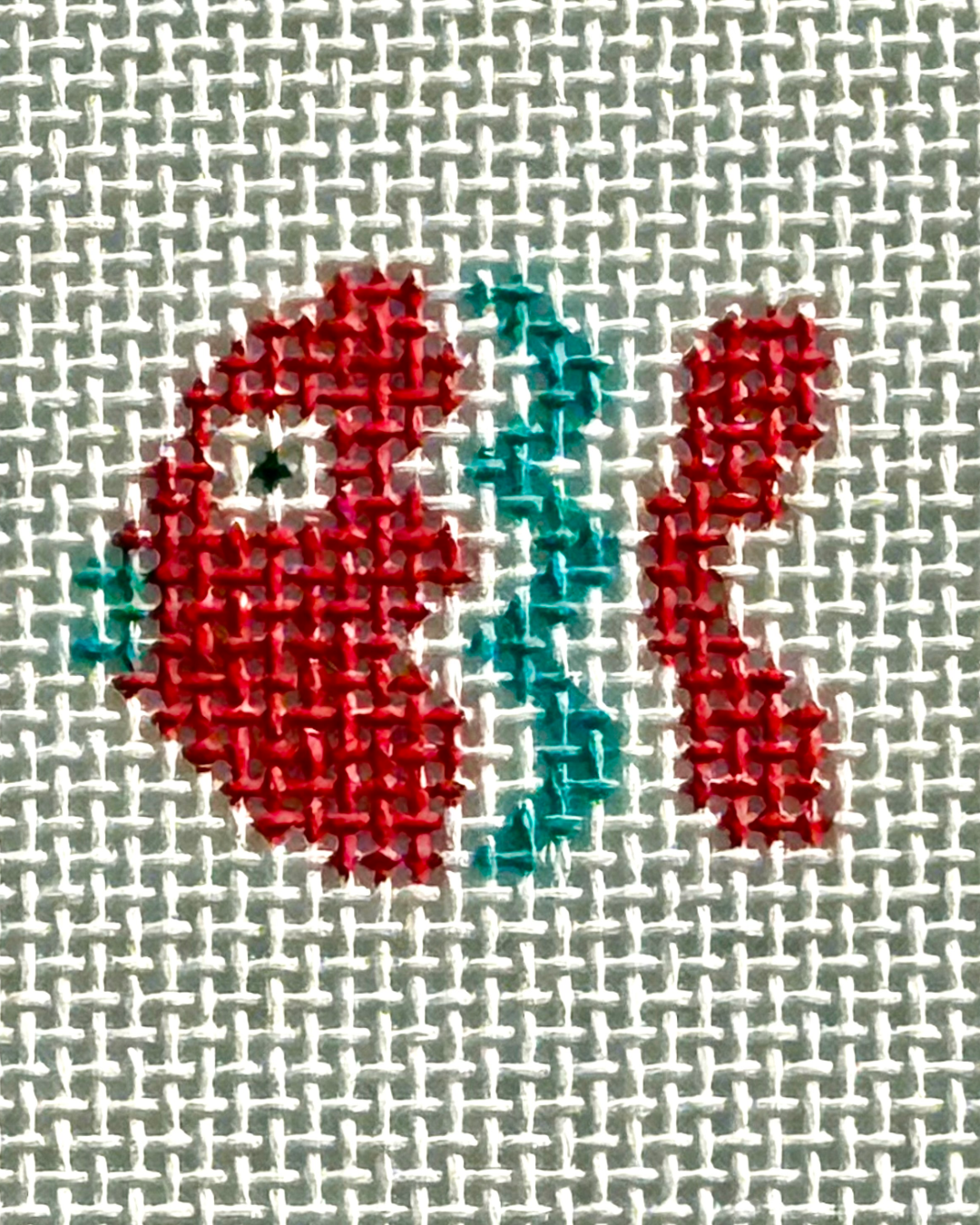 Mini Kissy Fish Left Red