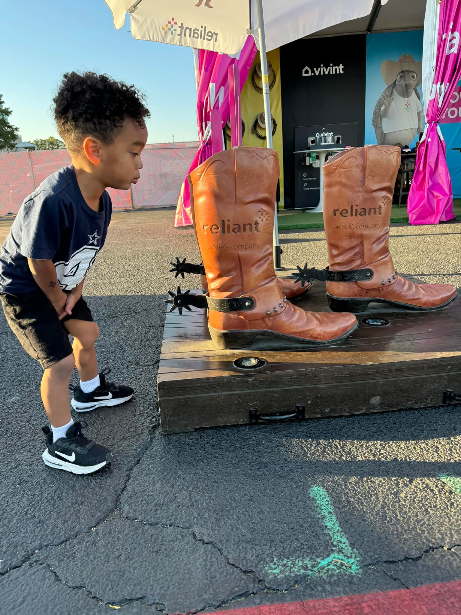 Texas Boy. 
I said we wouldn&rsquo;t go but we did!