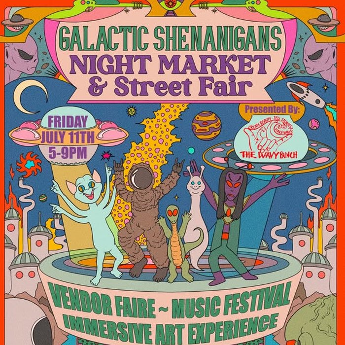 Galactic Shenanigans NIGHT MARKET & Street Fair - Spokane 2025