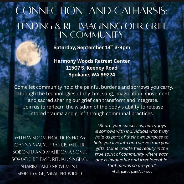 Catharsis and Connection – communal grief practices and somatic release