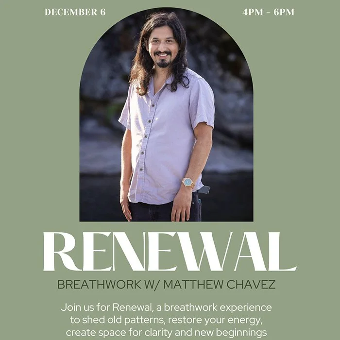 RENEWAL - Breathwork Journey December 6th @ Midé (Spokane)