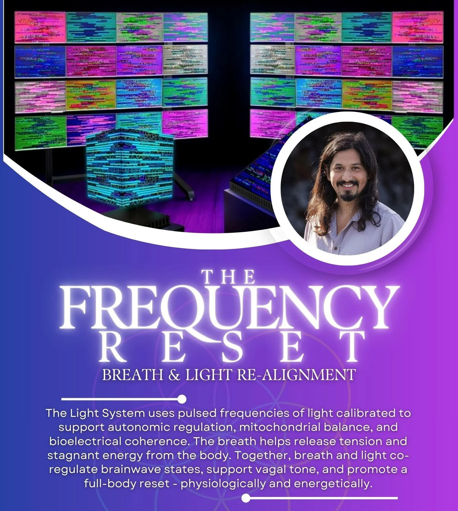 FREQUENCY RESET - Breath &amp; Light Journey