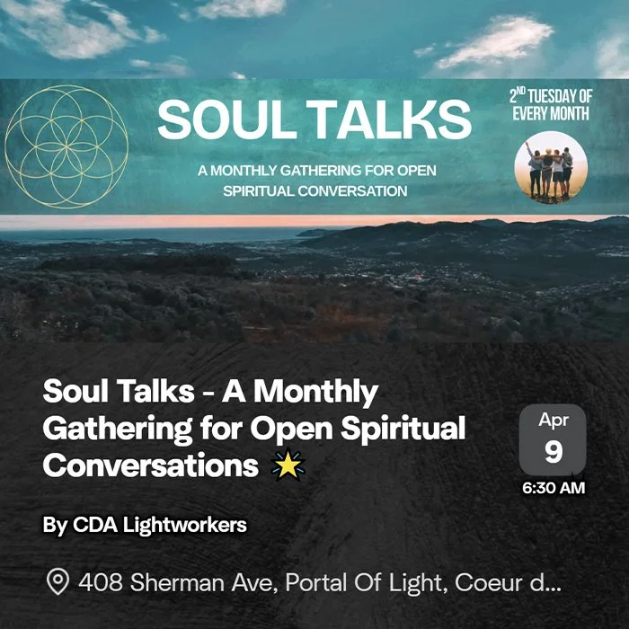 Soul Talks - A Monthly Gathering for Open Spiritual Conversations