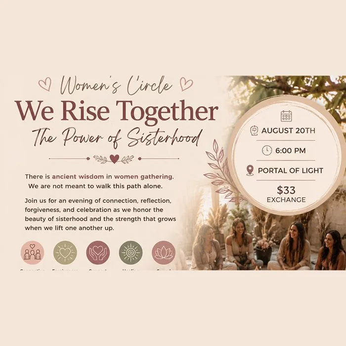 Women's Circle, We Rise Together with Rachel Lynn Schell