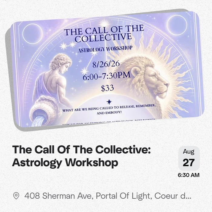 The Call Of The Collective: Astrology Workshop