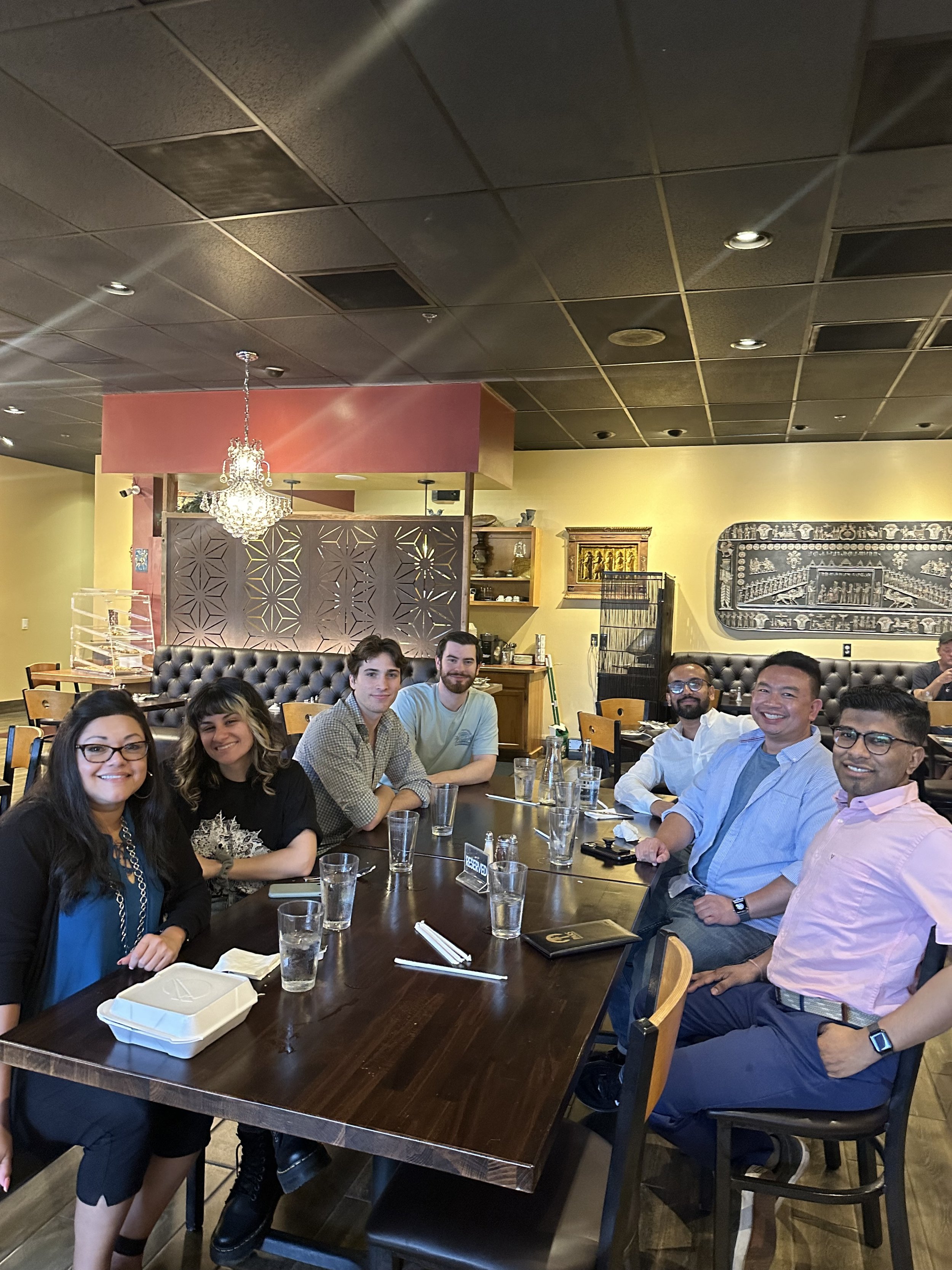 Lab Dinner, July 2024
