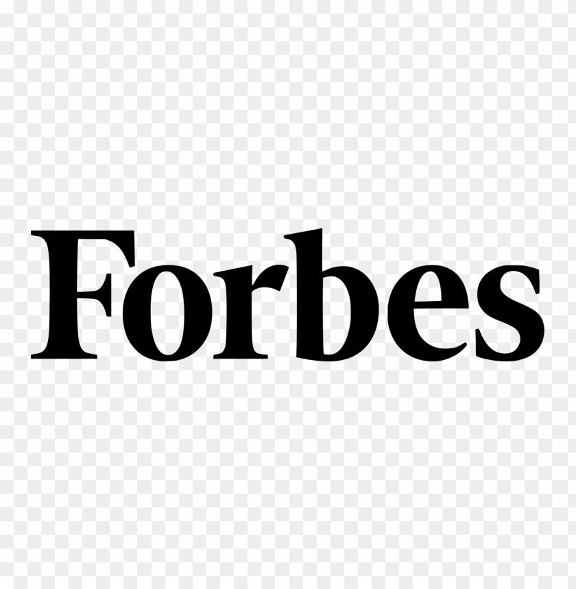 The Forbes logo in black text on a transparent background.