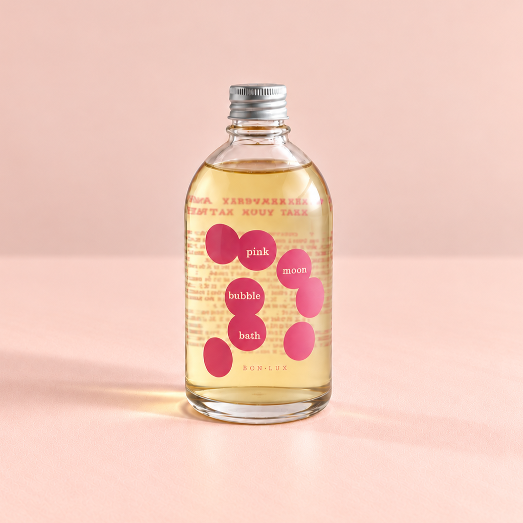 NEW! Pink Moon luxury scented bubble bath