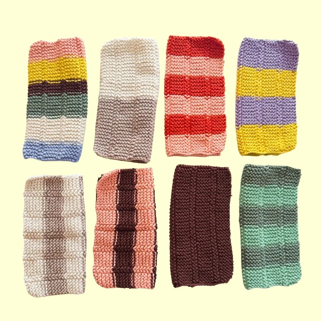 FRESH DROP! Cotton washcloth choose your colour!