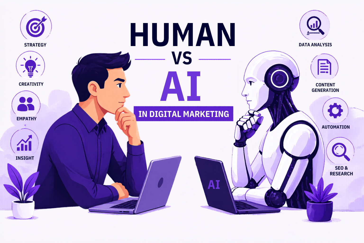 Is AI Making Digital Marketers Lazy… or Just More Efficient?