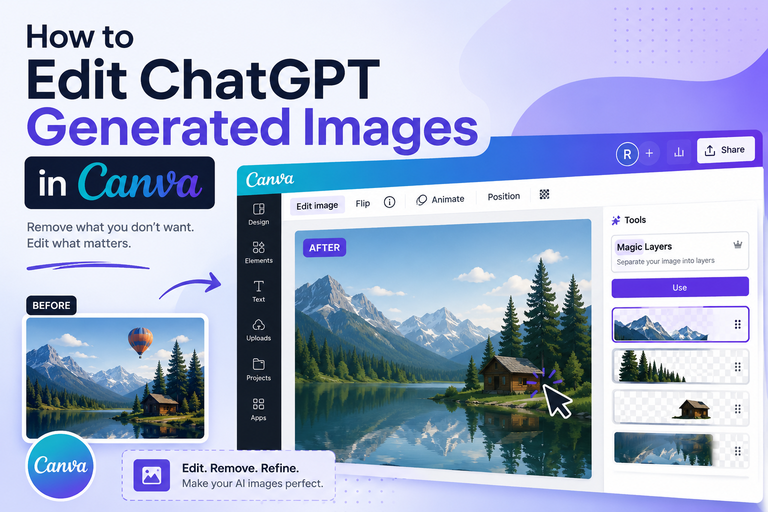 How to Edit AI Generated Images in Canva (Step by Step)
