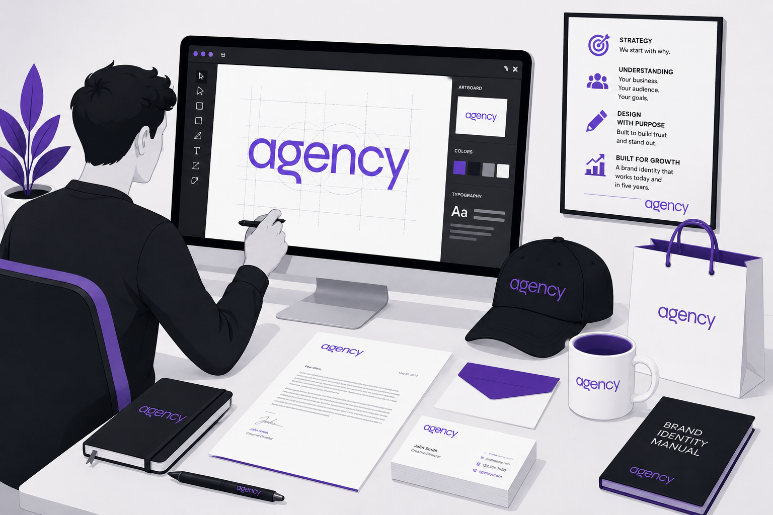 AI vs. Human logo Design: Why Your Logo is a Strategic Decision, Not Just a Prompt