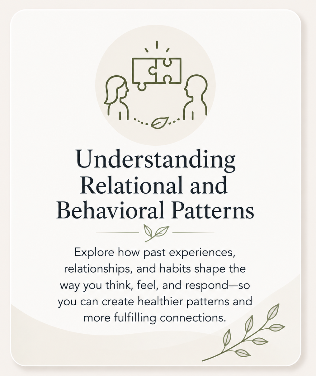 Understanding relational and behavioral patterns