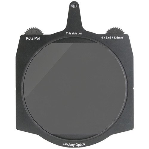 Lindsey Optics | 138mm Brilliant Rota-Pol Circular Polarizer for 4 x 5.65" Cine Matte Boxes