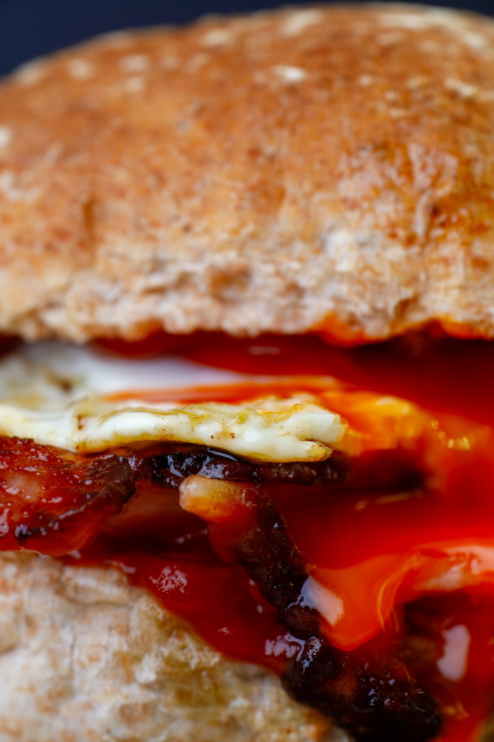 Bacon and egg roll