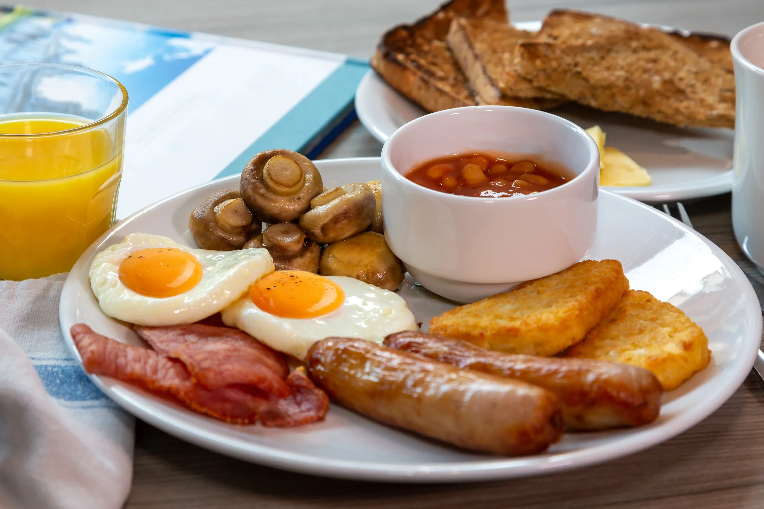IBIS Hotels Belfast – full Irish cooked breakfast – Hotel Photography by Sequoia Studios