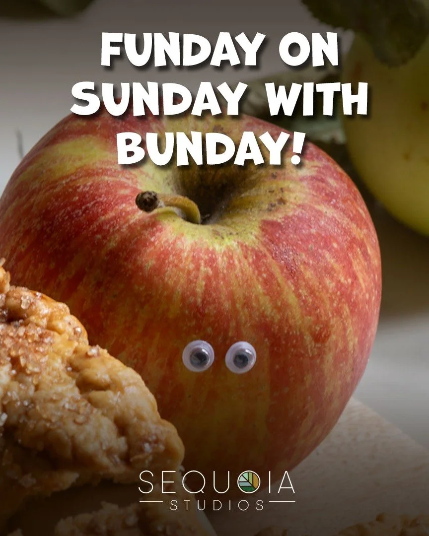 Introducing...Funday on Sunday with Bunday! 🍏
The first in our new Sunday series!
This week’s story: Homemade Apple Pie — made with locally picked Bramleys, Scarlett Paradise and Braeburns (some from our own garden).
We photographed e