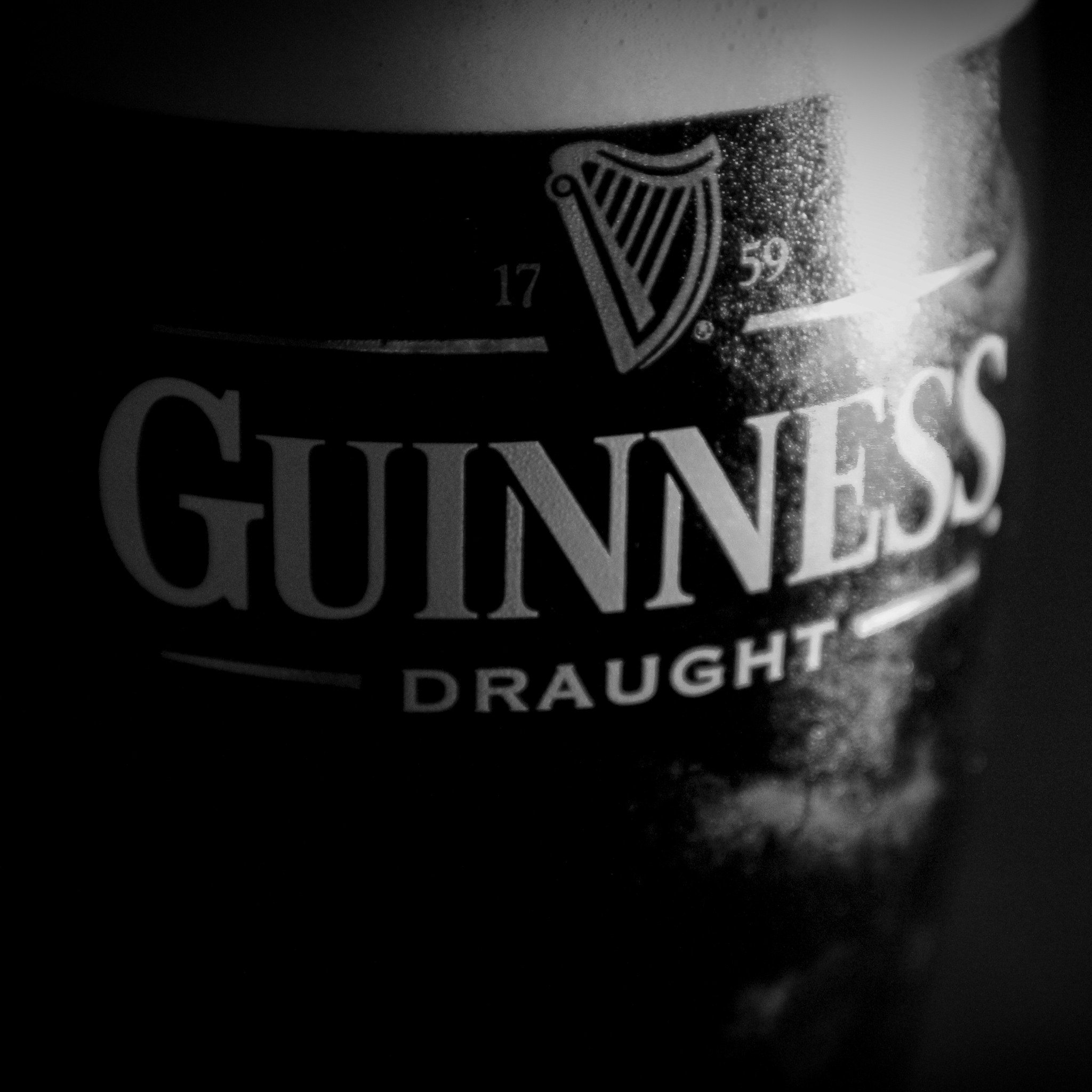 Black &amp; white. One pint of Guinness. 15 years ago.

And still &mdash; it holds up OK, even if it's not the greatest stout shot of all time! 🖤

Timeless photography isn&rsquo;t about trends, it&rsquo;s about craft, light and story.

Much like a g