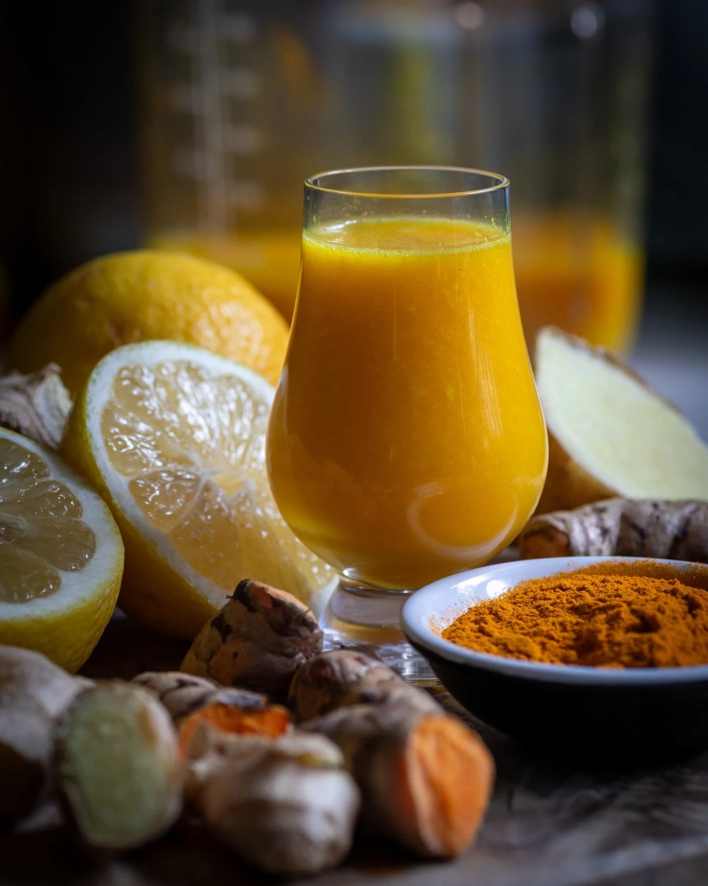 Just when you thought Dry-January was over...

This image was created with one clear objective: communicate freshness, balance and purpose at a glance.

Lemon. Ginger. Turmeric.
Bold colour, natural texture, simple composition.

For food, drink and w