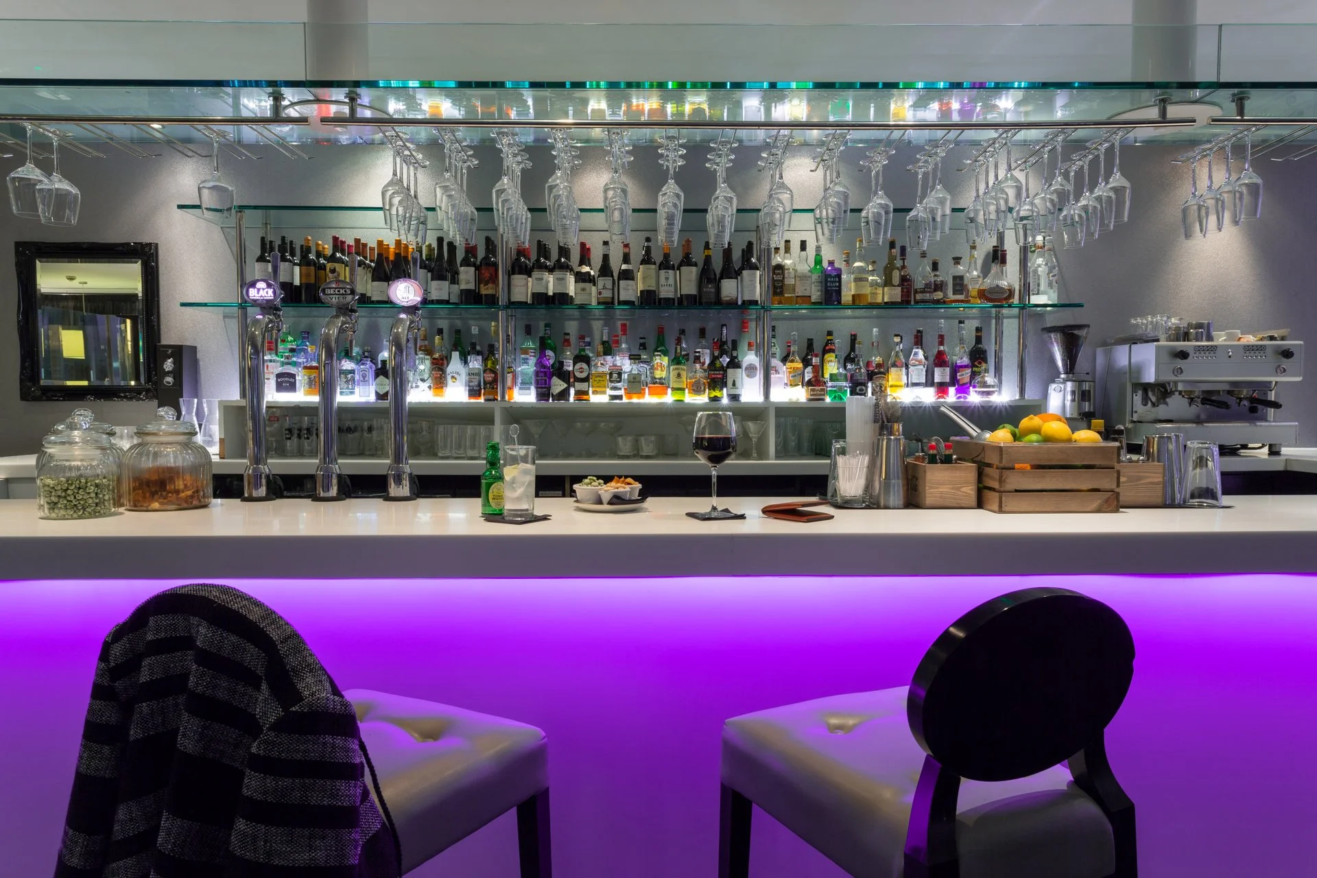 A well-designed bar does more than serve drinks. It sets the mood before the first order is placed.

From the lighting and materials to the back bar display and seating, every detail contributes to the guest experience.

Professional photography help