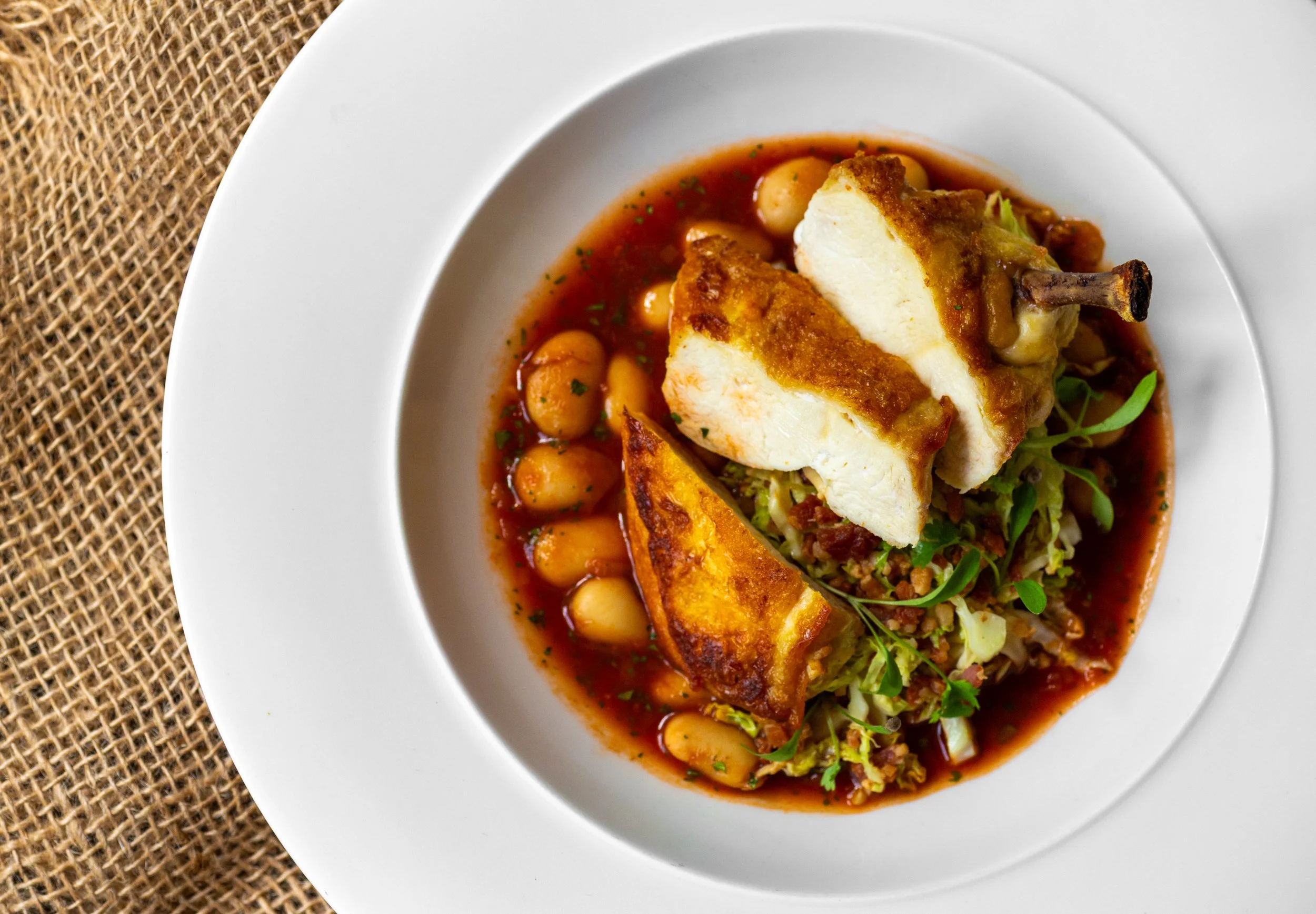 The Wheatsheaf chicken cassoulet