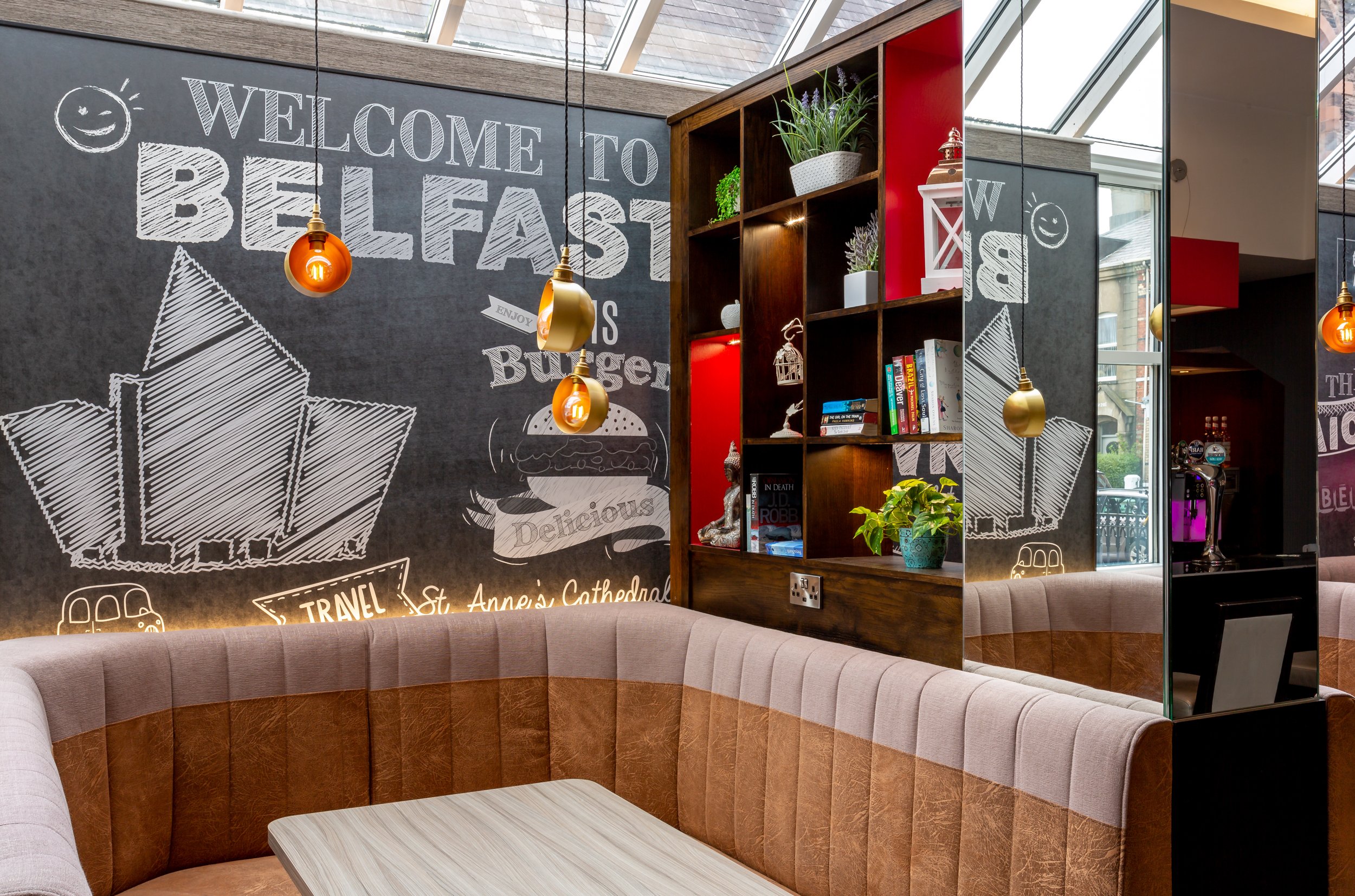 IBIS Hotels Belfast – Bar Dining Area – Hotel Photography by Sequoia Studios