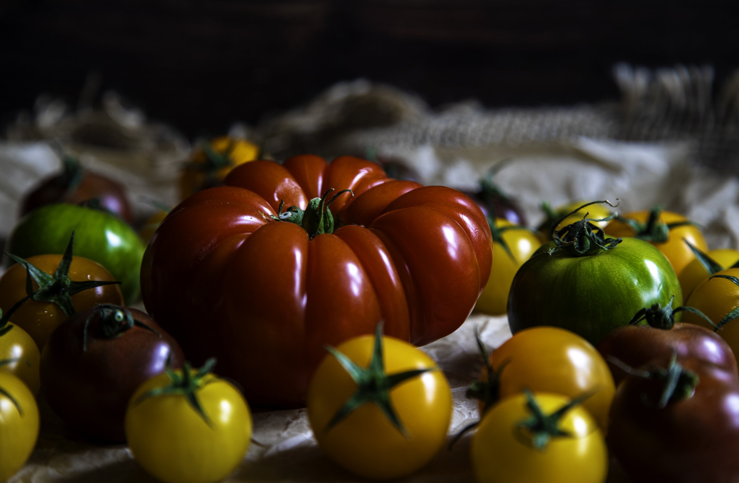 Organic English Heritage Tomatoes