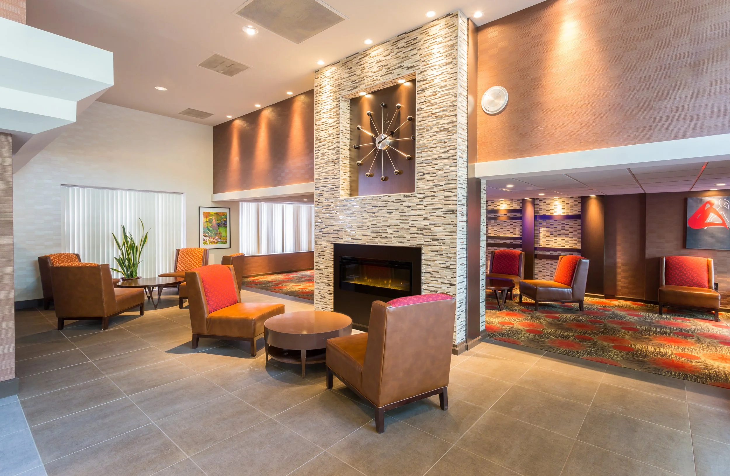 Lounge area at Embassy Suites, Piscataway, USA
