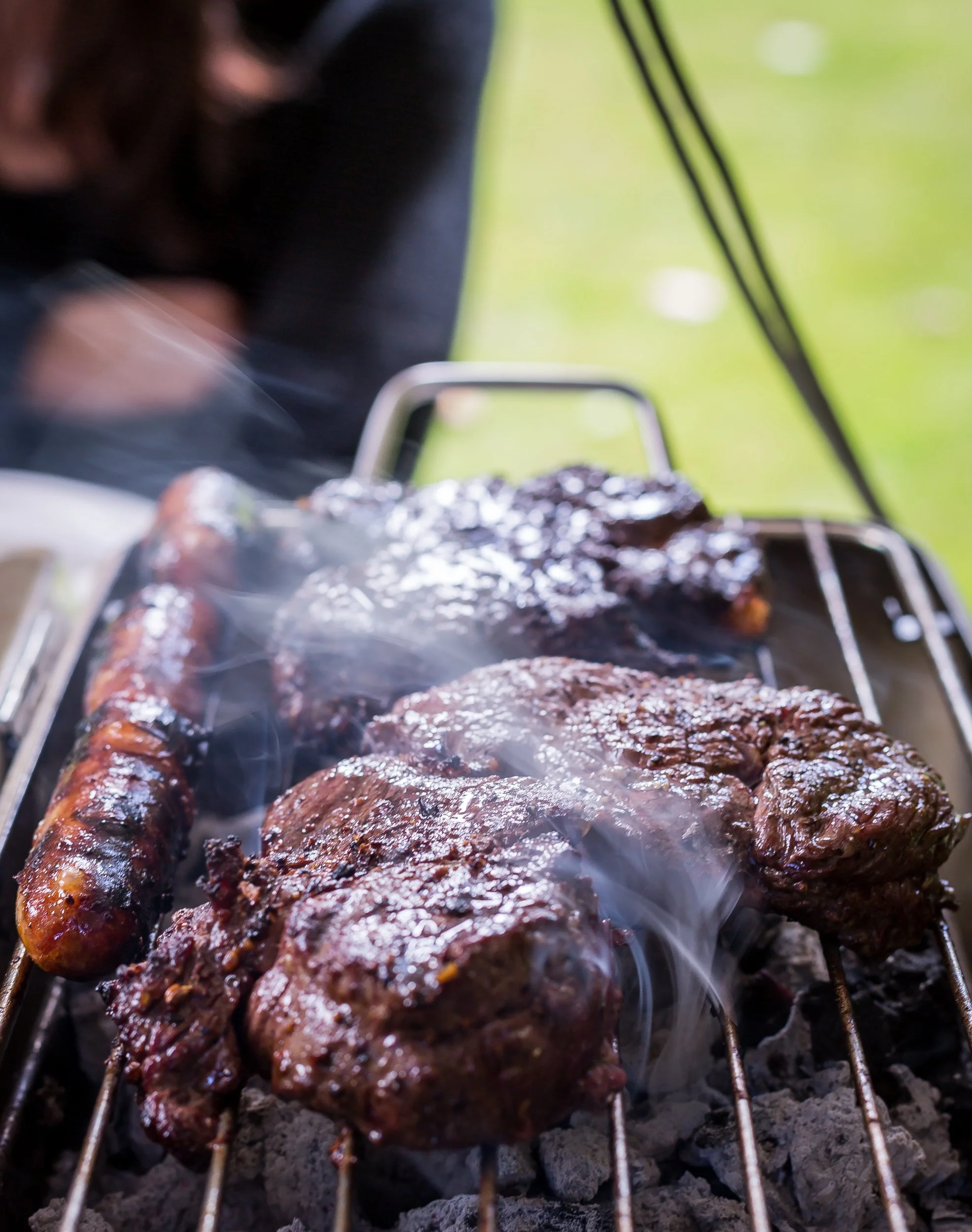 Barbequed fillet steak