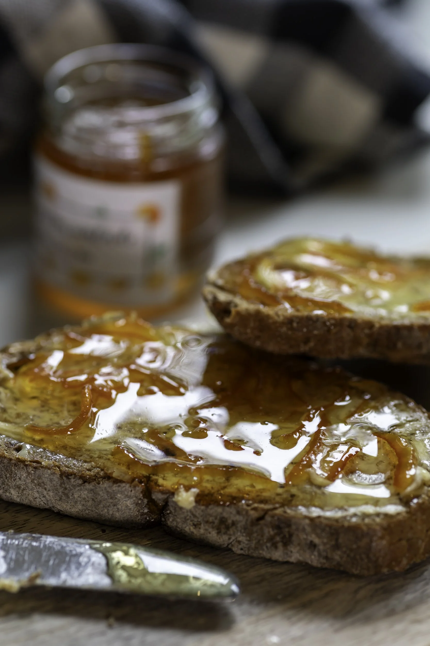 Homemade Seville orange marmalade