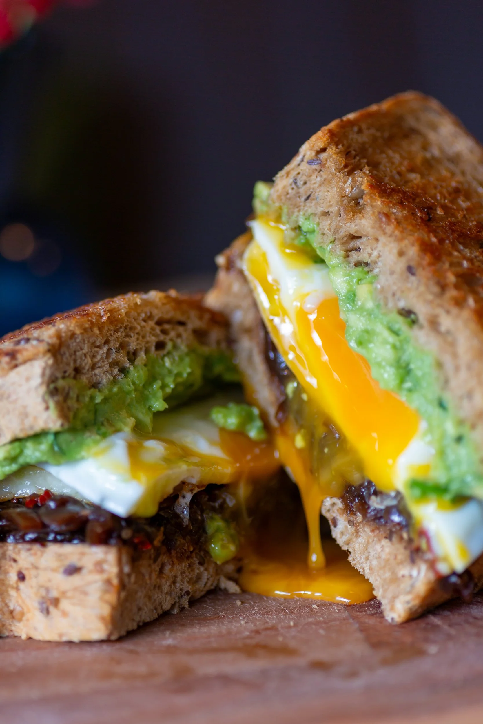 The Dirty Den sandwich – The Lion's Den Café, Haslemere, Surrey – Food Photography by Sequoia Studios