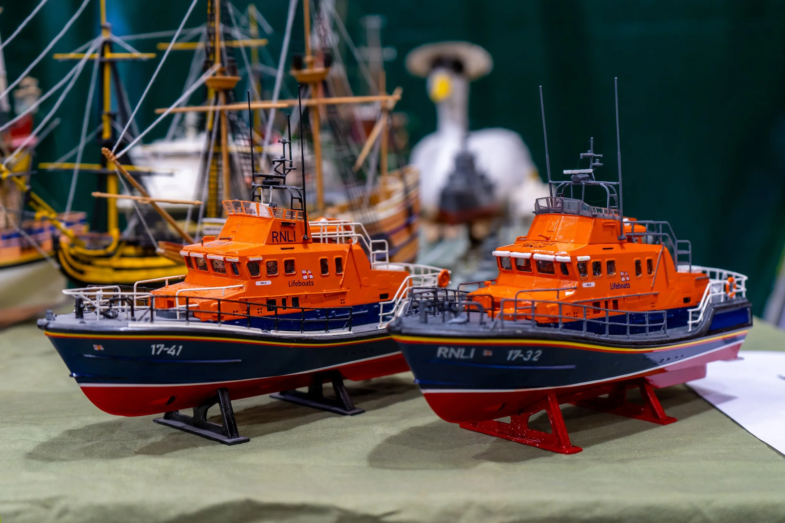 Model Royal National Lifeboat Institution (RNLI)  boats – Hollycombe Mega Model Weekend – Event Photography by Sequoia Studios