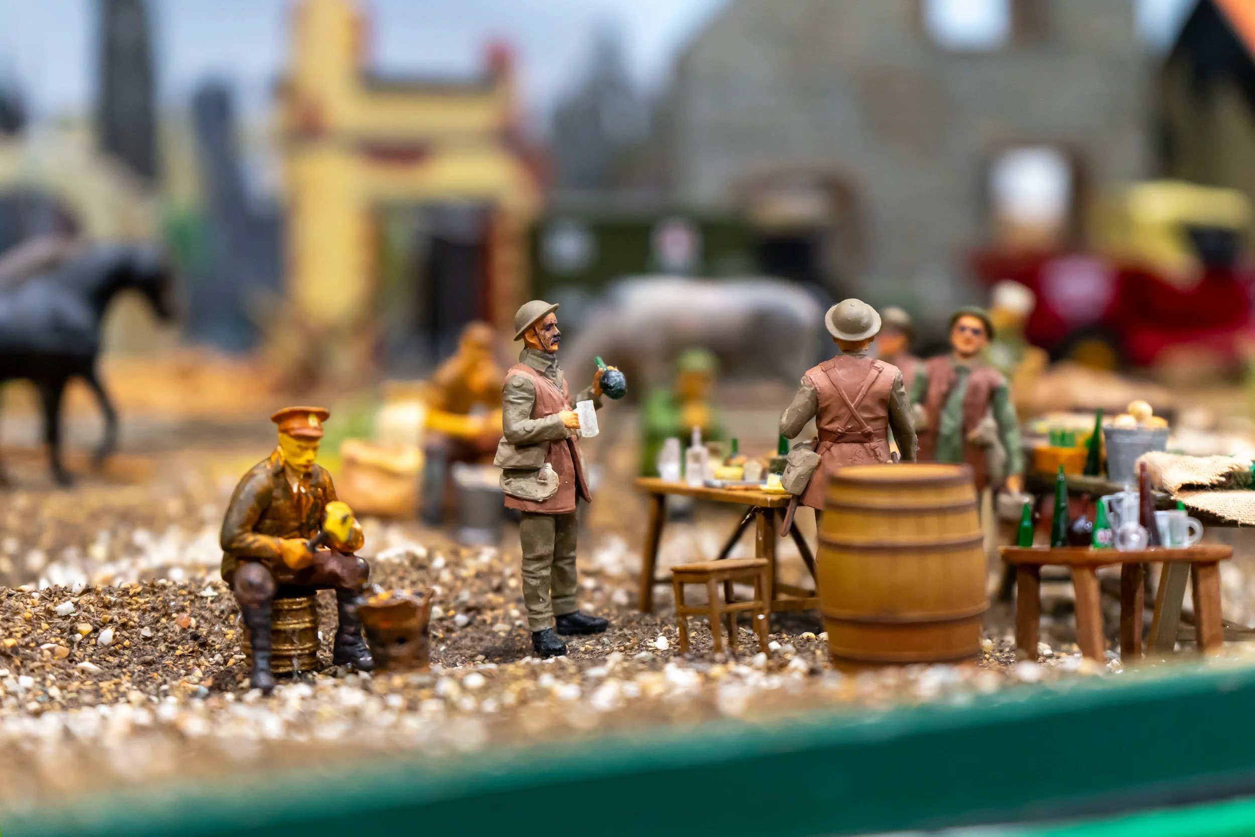 Model army scene – Hollycombe Mega Model Weekend – Charitable Event Photography by Sequoia Studios