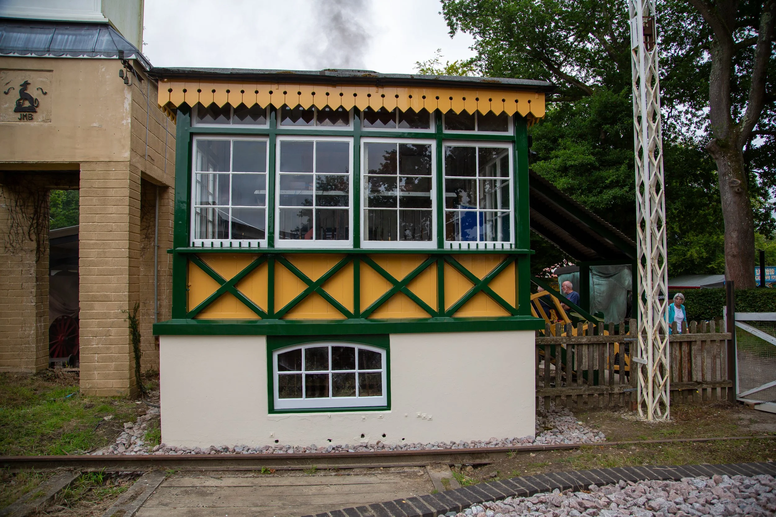 De-commissioned Liphook Signal Box – Hollycombe Steam In The Country – Charitable Event Photography by Sequoia Studios