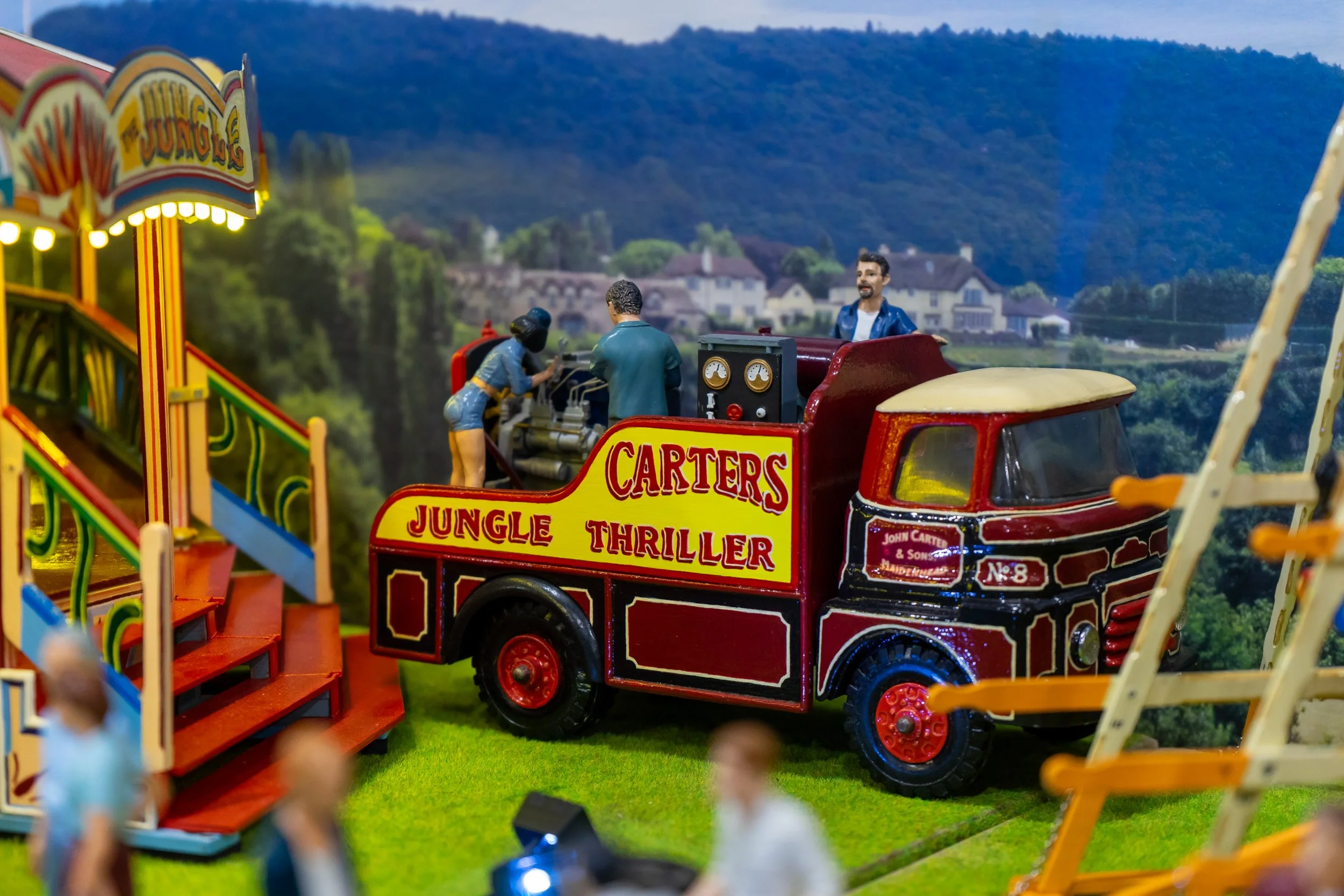 Model fairground engineers – Hollycombe Mega Model Weekend – Charitable Event Photography by Sequoia Studios